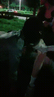 【Rina】深夜户外-小白鞋白袜遛狗虐【完整版】 bf33079_1