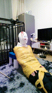 【百变小妈】全包藤条鞭打木乃伊狗【双视角版】JS241231-15_2封面图