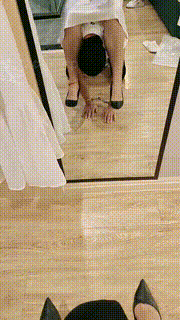 【诗恩大大】戴手铐做脚垫镜前辱舔鞋叼鞋高跟踩踏 JS23090105