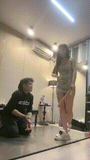 【伊楠】暴力调-惩戒打手心高跟踩踏裸足插嘴踩脸 bf34001封面图