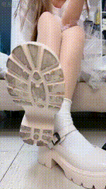 【一茶S】 红绿灯 白棉袜肉丝