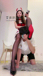 【一茶S】117 圣诞女郎调教小奶狗