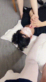 【砂糖不甜】TJ：JK白丝双主调教小狗 超长时间极致羞辱 深喉 坐脸 踩脸 撸鸡 踩鸡 夹脖 视角3