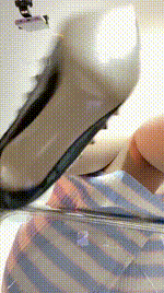 【白桃S】109第一视角-寸止臀垫足垫肉丝华伦高跟