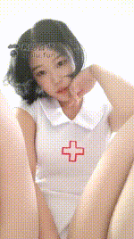 【白桃S】胯下视角白丝萎奴五次