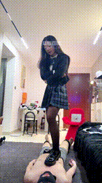 【隐世】JK学妹-皮鞋黑丝踩哥哥 bf60570