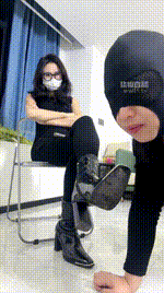 【素人挖掘机】素人S-短靴捂白袜玩 JS260116-38