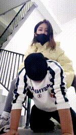 【喵酱紫】运动鞋白袜楼道玩狗 JS260117-13封面图