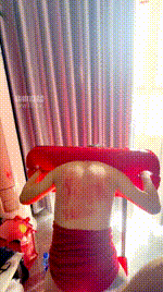 【短发】枷锁椅囚禁虐-狗盆喂食 JS260117-22