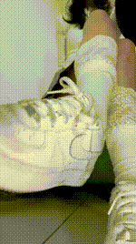 【爱可】脏鞋底白棉袜    260114-3