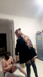 【蜜糖情侣】长靴黑丝刑训绿帽 JS260115-34