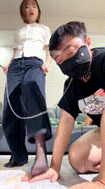 【也狗】洛丽塔-酸臭黑丝玩骚狗 JS260124-16