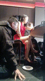 【刑狗】姐妹聚会-双奴桌底伺候 JS260122-4