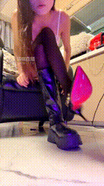 【小洁】黑丝高跟美臀圣水260123-32