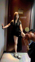 【开发精神小妹】花钱做沐足小妹的奴 JS260124-34