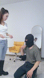 【鱼主】长靴黑丝连环暴力踢裆 JS260126-6