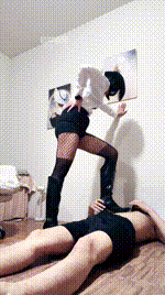 【云兮】长靴黑丝踩废物奴【双视角版】JS260130-18_1