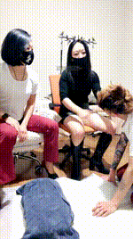 【冷兮】双S-姐妹花踩纹身奴【双视角版】JS260129-30_1