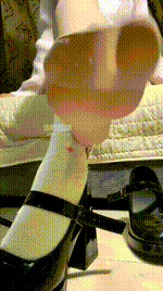 【白渝】小皮鞋白棉袜肉丝260126-3