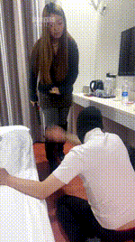 【忘忧Sama】长靴捂白袜玩贱奴 JS260201-28