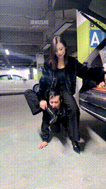 【可可夫妻】车库中公开处刑 bf60910