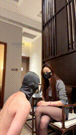 【悠米】白领黑丝高跟虐老板 JS260206-8