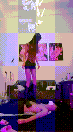 【模特】闻原味-重度踩踏贱狗 JS260202-9