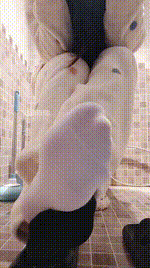 【草莓喵】黑白棉袜裸足羞辱侧狗260131-3