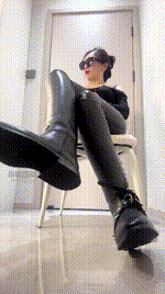 【夏夏】马靴皮裤狂骂靴奴贱畜260203-32