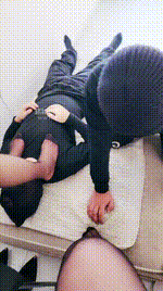 【上官婉儿】黑丝高跟踩双脚垫 JS260208-2