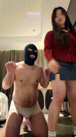 【子熙】骑马抽耳光-原味棉袜辱 JS260212-27