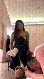 【子熙】毛拖鞋捂白袜辱 bf61016