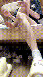 【婉婉】运动鞋白棉袜裸足260205-27