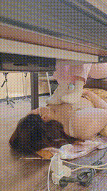 【是樱樱呀】桌底品尝白袜jio JS260208-36