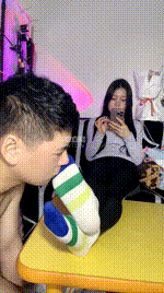 【心伊】近距离-清理脏鞋棉袜脚 JS260214-2封面图