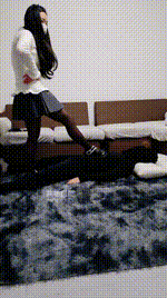 【梓涵】皮鞋黑丝全体重跳踩 JS260223-13封面图