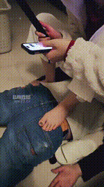 【楚楚】长靴玉足踩绿帽奴 JS260218-5封面图