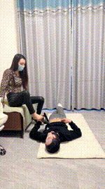 【悠悠殿下】双S-脚下喂食-跳踩 JS260216-1封面图