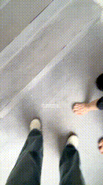 【芷汐】楼道舔鞋舔脚场JS260305-3封面图